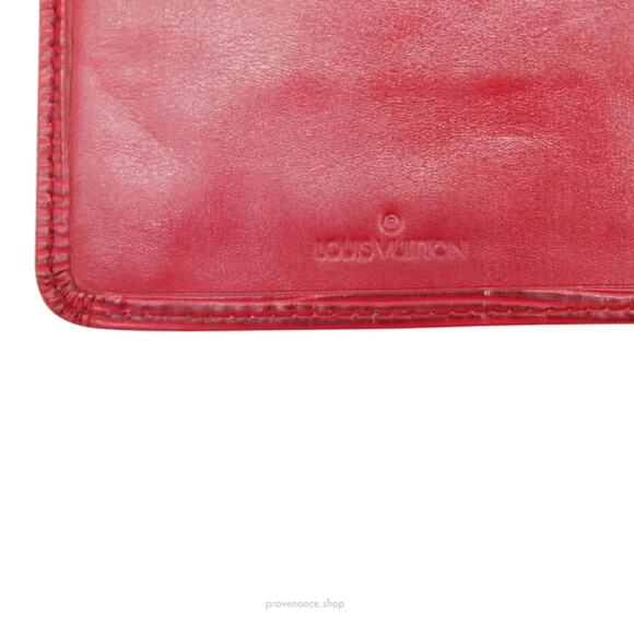 ๐ด Louis Vuitton Long Wallet - Red Epi Leather - Picture 8 of 8